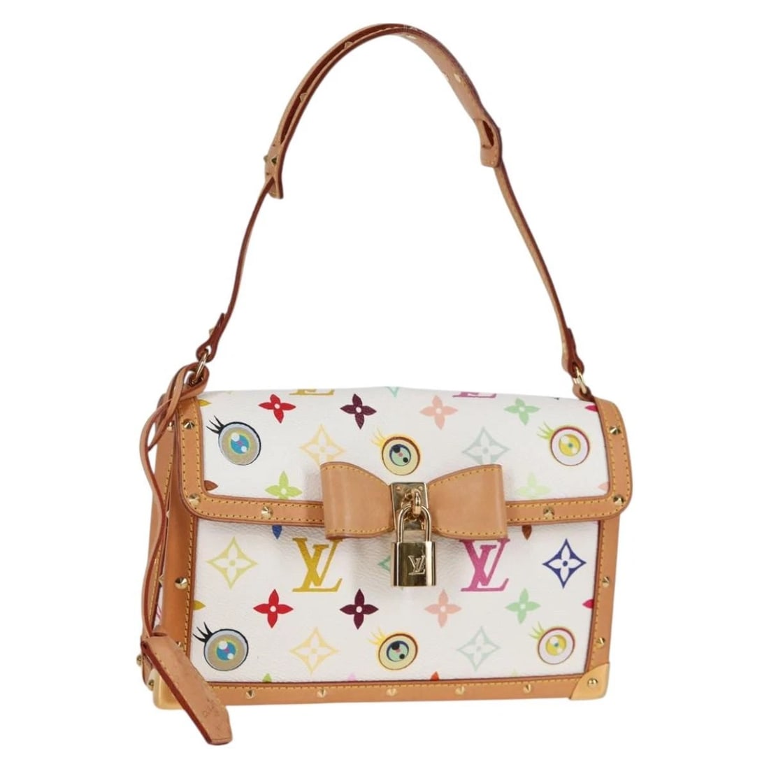 LOUIS VUITTON MULTICOLOR RIBBON POCHETTE BAG (1 of 6)