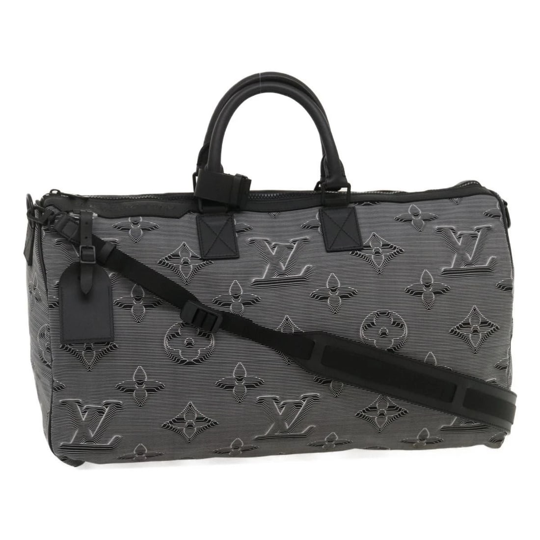 LOUIS VUITTON KEEPALLBANDOULIERE 50 BOSTONBAG REVERSIBLE: LOUIS VUITTON KeepallBandouliere 50 BostonBag Reversible Brand: LOUIS VUITTON Type/Style: Boston Bag Material: Nylon Color: Multicolor Size: W20.5 x H11.0 x D8.7inch(Approx) Accessories: None