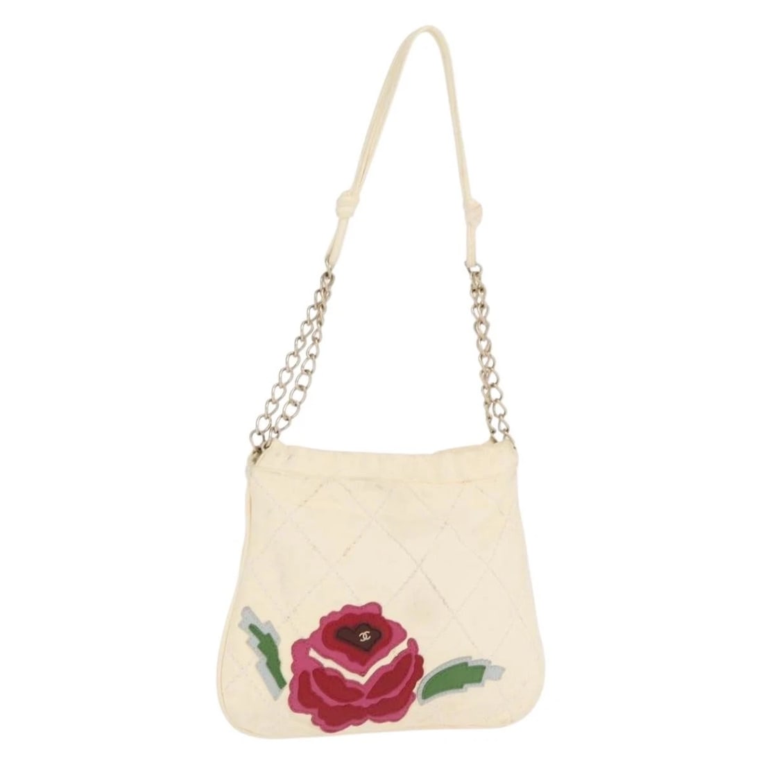 CHANEL WILD STITCH CHAIN SHOULDER BAG LEATHER IVORY GOLD: CHANEL Wild Stitch Chain Shoulder Bag Leather Ivory Gold Brand: CHANEL Type/Style: Shoulder Bag Material: Leather Color: Ivory/Gold Size: W9.1 x H6.7inch(Approx) Accessories: None Accessories Notice: