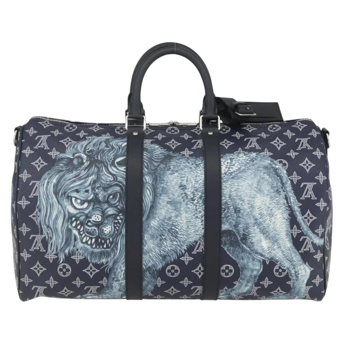 LOUIS VUITTON SAVANNA KEEPALL BANDOULIERE 45 BAG: LOUIS VUITTON Savanna Keepall Bandouliere 45 Bag Brand: LOUIS VUITTON Type/Style: Boston Bag Material: Monogram Canvas Color: Monogram Size: W17.7 x H9.8 x D7.9inch(Approx) Accessories: None <