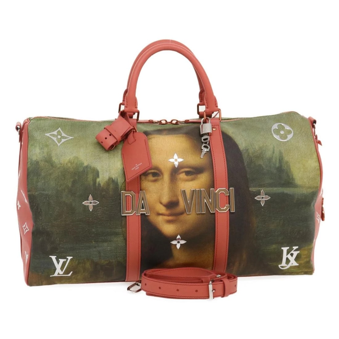 LOUIS VUITTON MASTERS COLLECTION KEEPALL 50 BOSTON: LOUIS VUITTON Masters Collection Keepall 50 Boston Brand: LOUIS VUITTON Type/Style: Boston Bag Material: PVC Leather Color: Multicolor Size: W20.5 x H11.0 x D8.7inch(Approx) Accessories: None