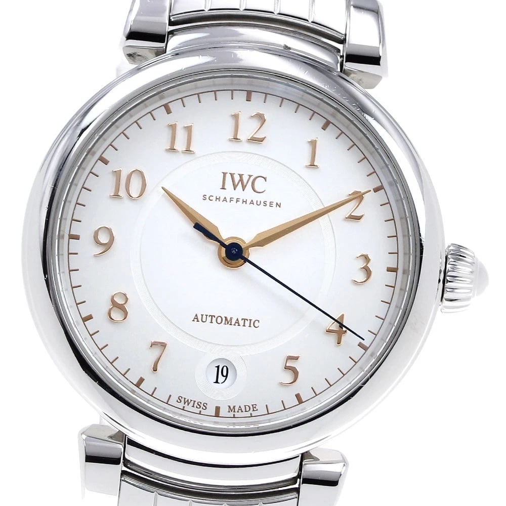 IWC SCHAFFHAUSEN DA VINCI AUTOMATIC AUTOMATIC WATCH: IWC SCHAFFHAUSEN Da Vinci Automatic Automatic Watch Brand: IWC SCHAFFHAUSEN Type/Style: Wristwatch Material: Band Material Stainless Steel, Case Material Stainless Steel Color: Dial Color Silver Size: