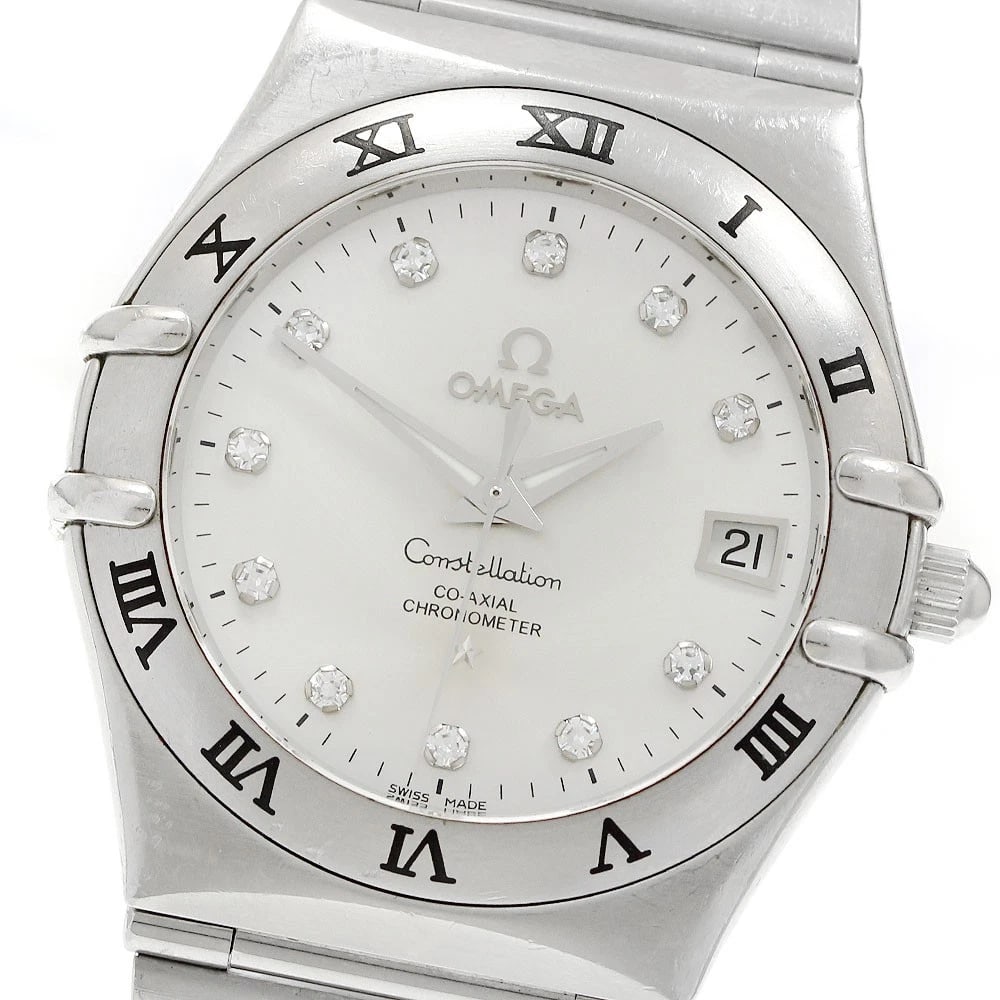 OMEGA CONSTELLATION AUTOMATIC WATCH: OMEGA Constellation Automatic Watch Brand: OMEGA Type/Style: Wristwatch Material: Band Material Stainless Steel, Case Material Stainless Steel Color: Dial Color Silver Size: Case Size About36mm
