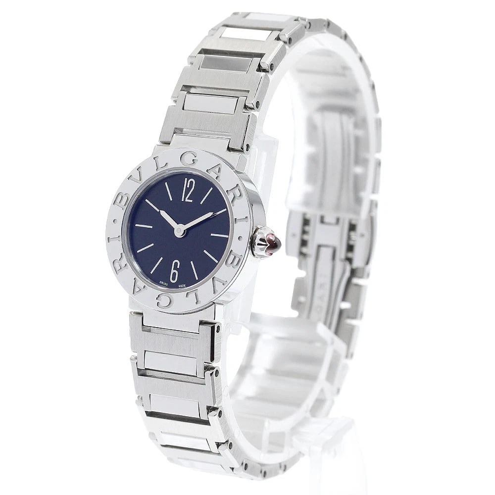 BVLGARI BVLGARIBVLGARI BLACK DIAL QUARTZ WATCH: BVLGARI BVLGARIBVLGARI black Dial Quartz Watch Brand: BVLGARI Type/Style: Wristwatch Material: Band Material Stainless Steel, Case Material Stainless Steel Color: Dial Color black Size: Case Size