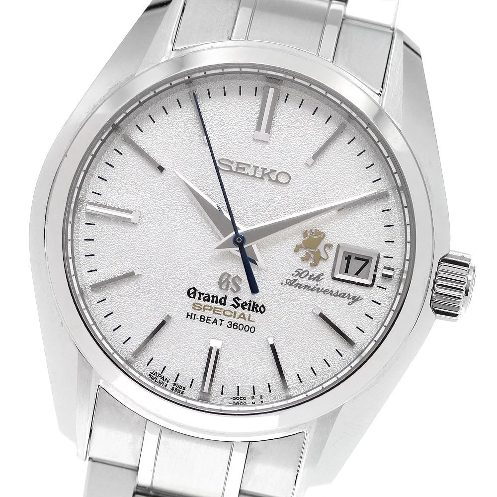 SEIKO GRAND SEIKO MECHANICAL WATCH: SEIKO Grand Seiko Mechanical Watch Brand: SEIKO Type/Style: Wristwatch Material: Band Material Stainless Steel, Case Material Stainless Steel Color: Dial Color Silver Size: Case Size About39mm (1.5inc