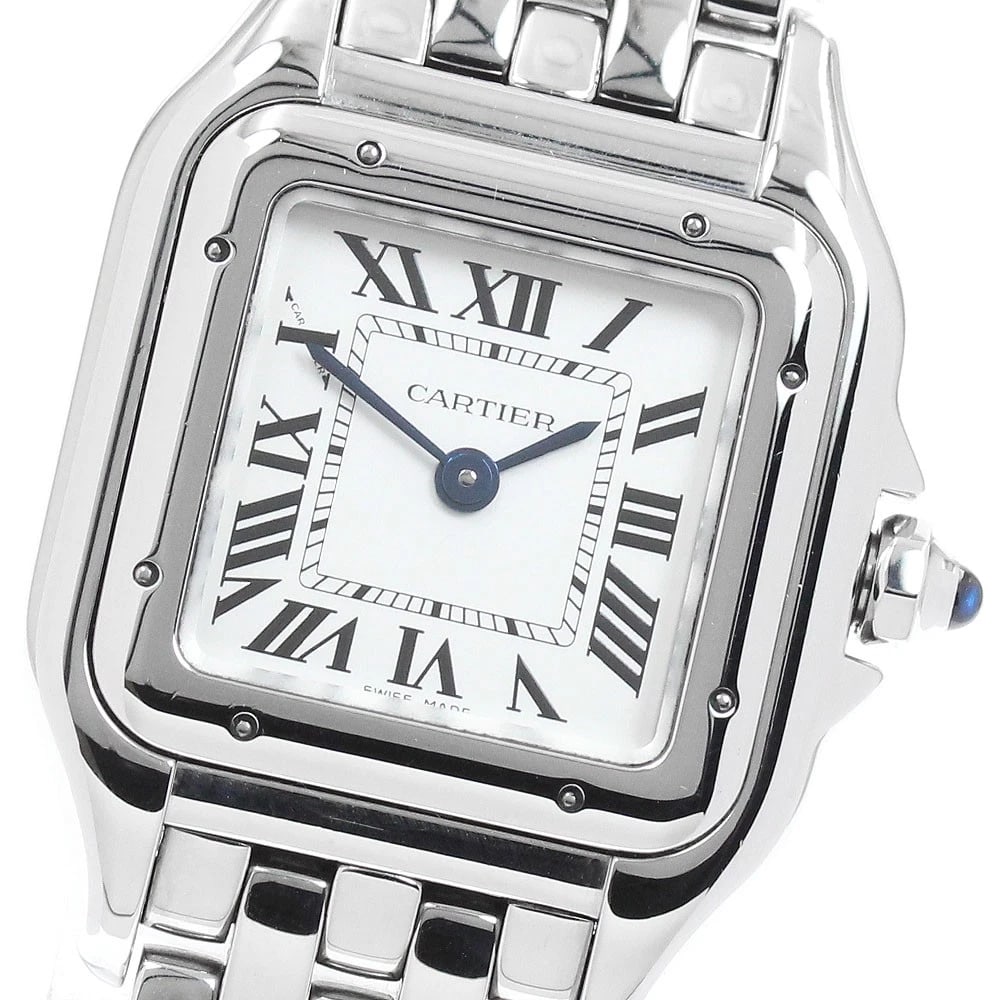 CARTIER PANTHERE SM SILVER DIAL QUARTZ WATCH (1 of 4)