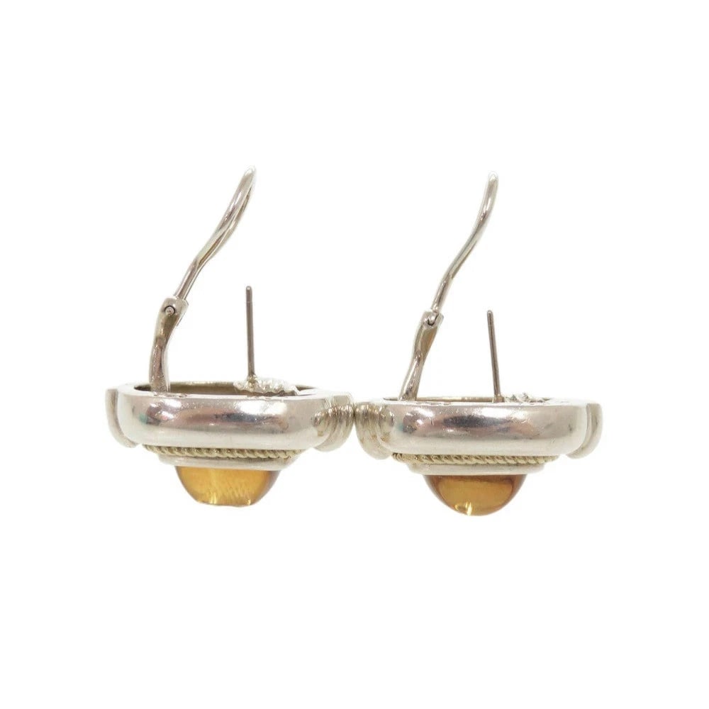 TIFFANY&CO. SQUARE EARRINGS 18K YELLOW GOLD CITRINE: TIFFANY&Co. Square Earrings 18K Yellow Gold Citrine Brand: Tiffany & Co. Type/Style: earrings Material: Sterling Silver 925/18K Yellow Gold/Citrine, Main Stone/Creation Citrine Color: silver,yellow go