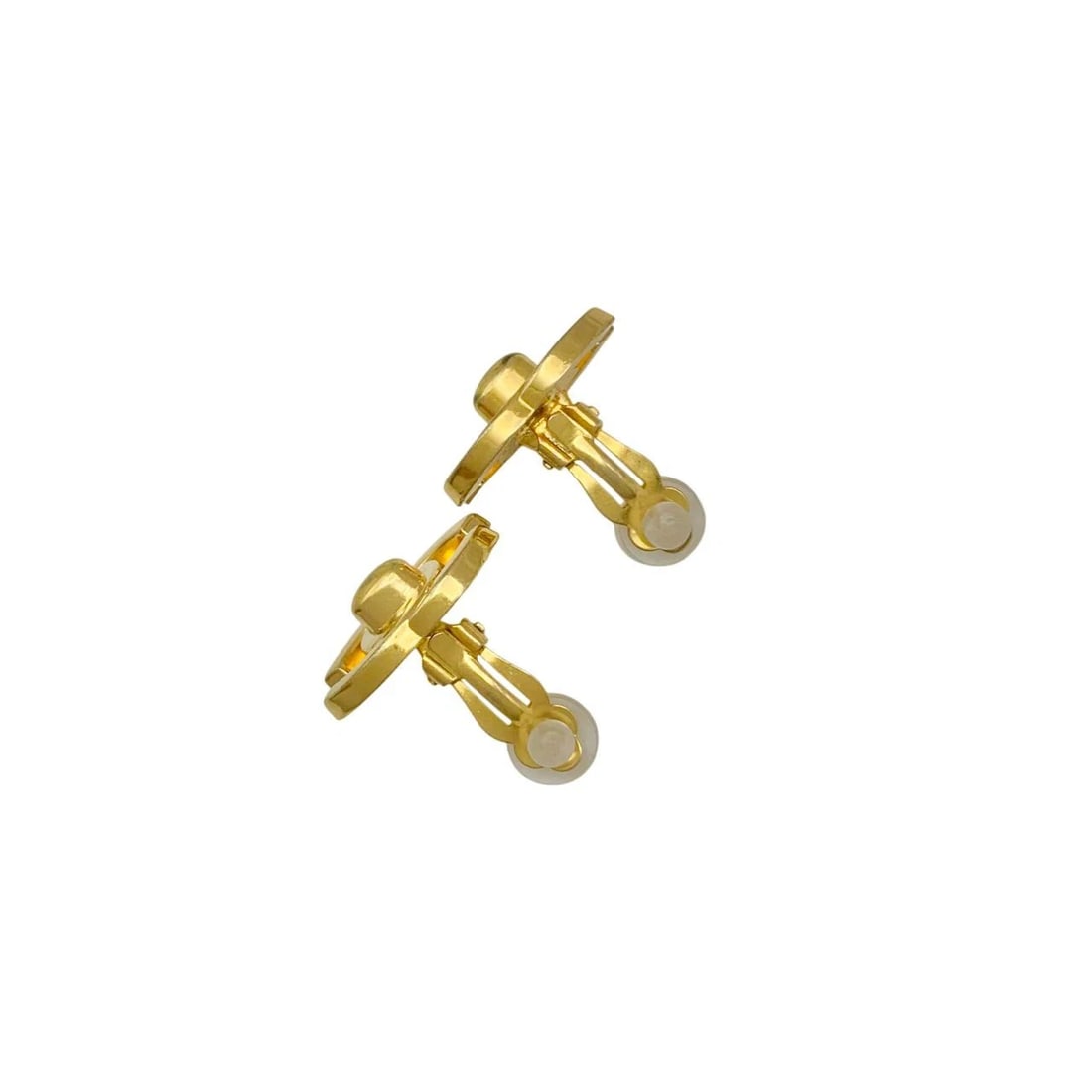 CHANEL EARRINGS LOGO COCO MARK GOLD: CHANEL Earrings Logo Coco Mark Gold Brand: CHANEL Type/Style: Earrings Material: Gold Plated, Color: gold Size: Approx. 2.2cm (width) x 1.8cm (height) Accessories: None Accessories Notice: