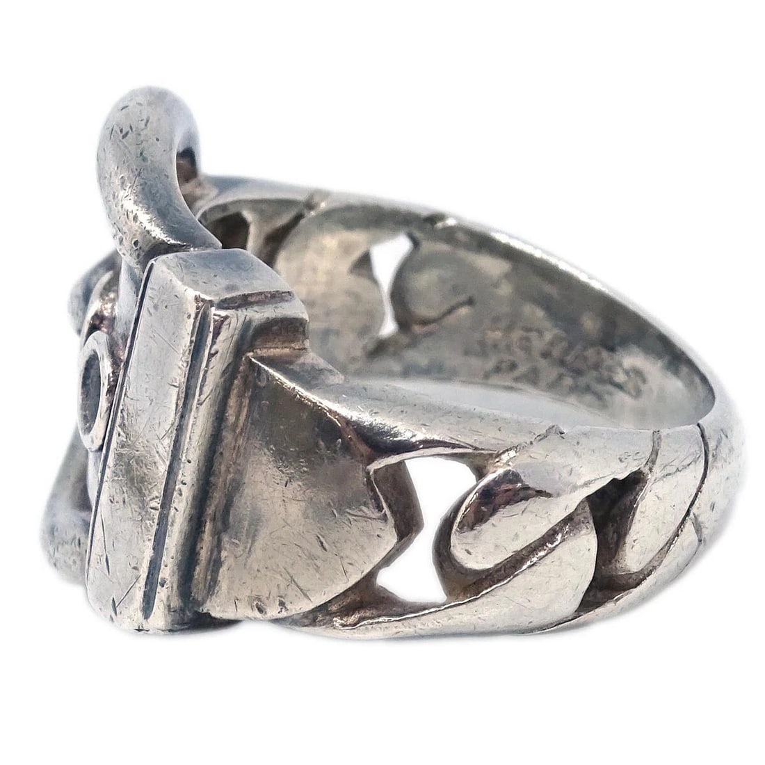 HERMES RING SILVER - 2