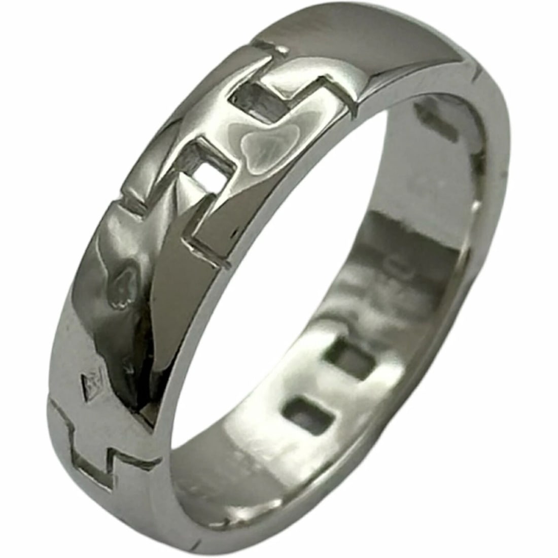 HERMES HERCULES RING WHITE GOLD 18K JEWELRY (1 of 5)