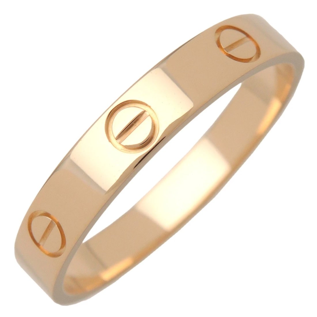 CARTIER MINI LOVE RING 18K YELLOW GOLD: Cartier Mini Love Ring 18K Yellow Gold Brand: Cartier Type/Style: Ring Material: 18K YG Color: YG Size: 9.5 US Accessories: None Accessories Notice: When purchasing pre-owned goods, please