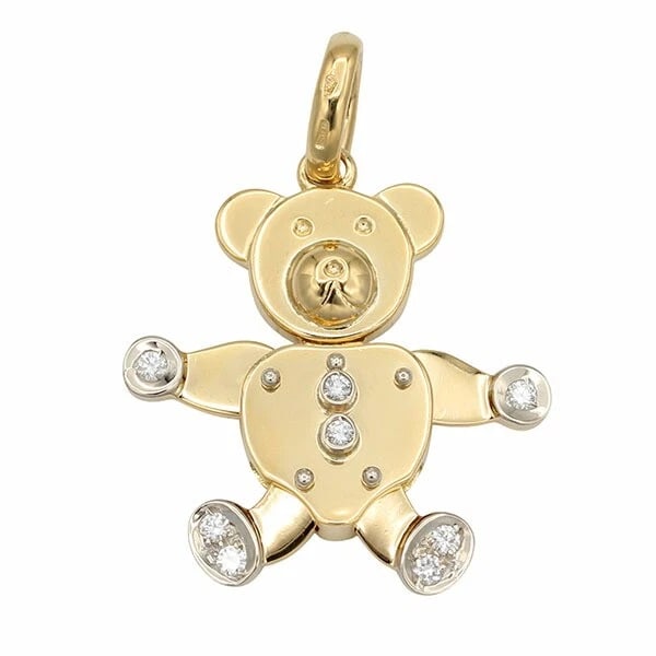 POMELLATO POMELLATO BEAR MOTIF PENDANT TOP (1 of 2)