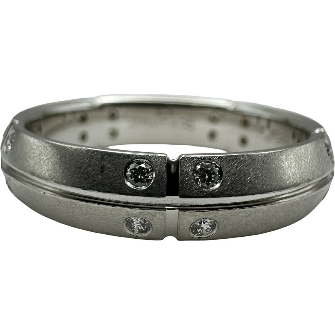 TIFFANY & CO. STREAMERICA RING WHITE GOLD 18K DIAMOND JEWELRY: Tiffany & Co. Streamerica Ring White Gold 18K Diamond Jewelry Brand: Tiffany & Co. Type/Style: Ring Material: 18K WG Color: WG Size: 10.5 US Accessories: None Accessories Notice: When purc