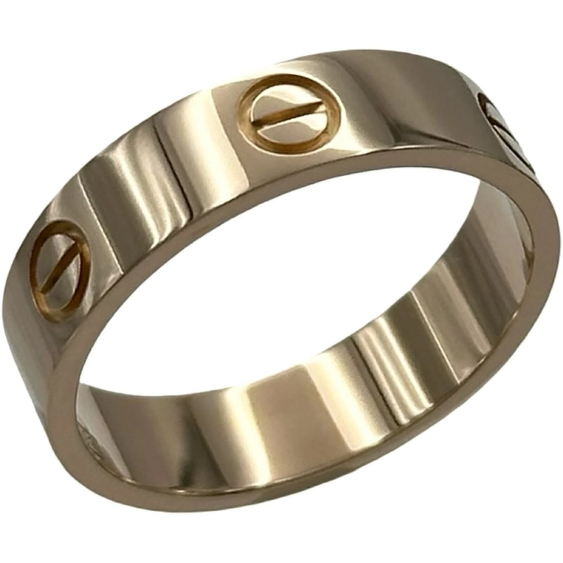CARTIER LOVE RING PINK GOLD 18K JEWELRY: Cartier Love Ring Pink Gold 18K Jewelry Brand: Cartier Type/Style: Ring Material: 18K PG Color: PG Size: 9.5 US Accessories: None Accessories Notice: When purchasing pre-owned goods, pleas