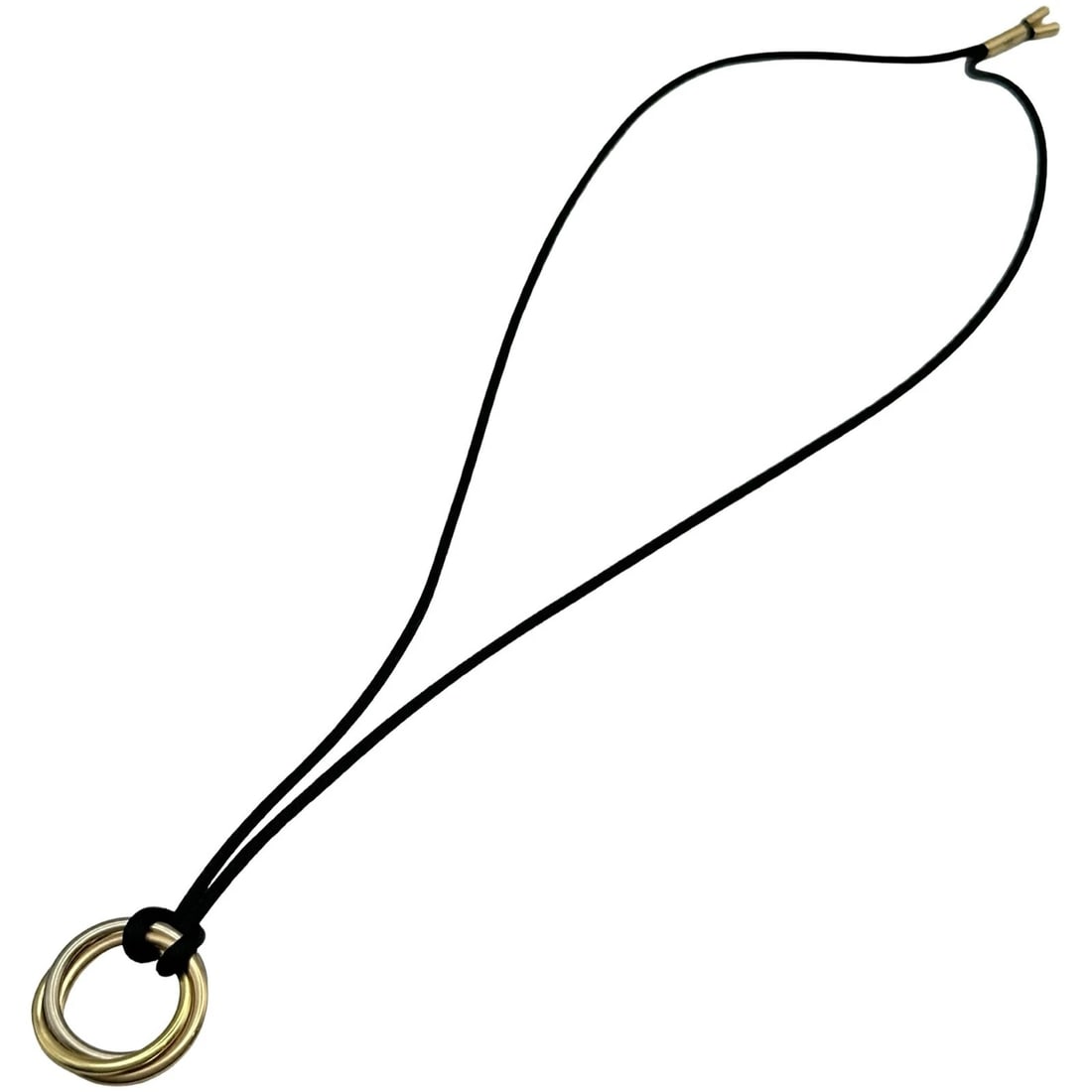 CARTIER TRINITY NECKLACE COTTON STRING - 5