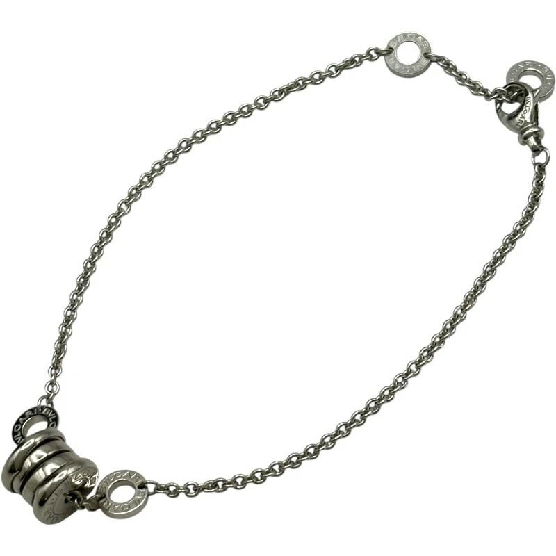 BVLGARI B-ZERO1 ELEMENT BRACELET WHITE GOLD: Bvlgari B-Zero1 Element Bracelet White Gold Brand: Bvlgari Type/Style: Bracelet Material: 18K WG Color: WG Size: Size Height: approx. 9.0mm Width: approx. 7.1mm Total length: approx. 20.5cm Arm circum