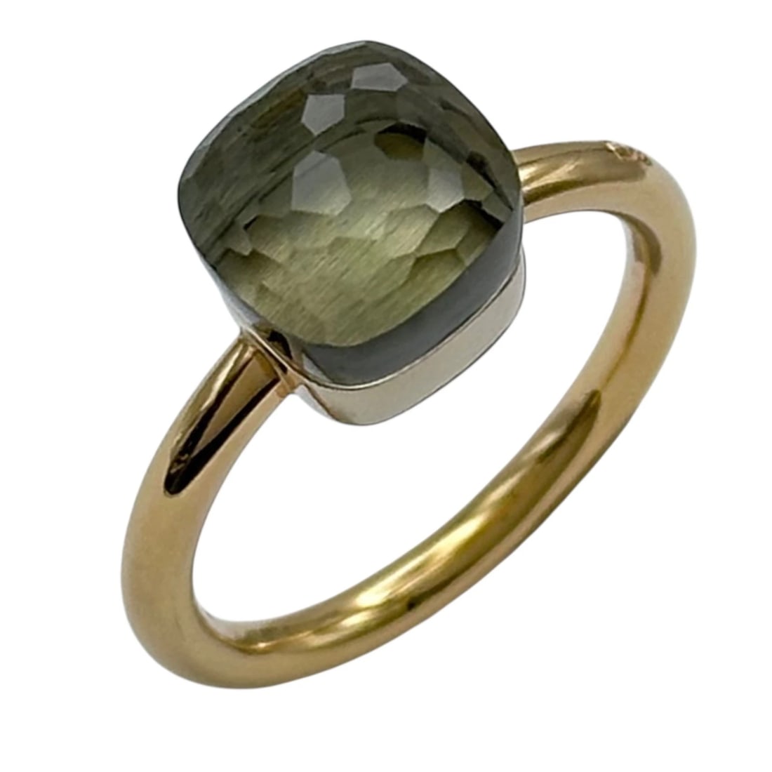 POMELLATO NOODLE RING GOLD 18K JEWELRY: Pomellato Noodle Ring Gold 18K Jewelry Brand: Pomellato Type/Style: Ring Material: 18K YG Color: YG Size: 6.5 US Accessories: None Accessories Notice: When purchasing pre-owned goods, plea