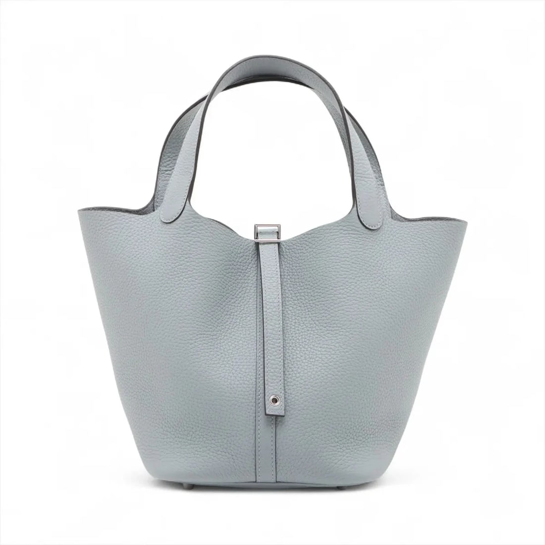 HERMES PICOTIN LOCK 22 MM TAURILLON CLEMENCE GLYPANTANE: Hermes Picotin Lock 22 MM Taurillon Clemence glypantane Brand: Hermes Type/Style: Hand bag Material: Taurillon Clemence Color: glypantane Size: Height:8.7inchLength:8.7inchDepth:7.1inch Accessorie