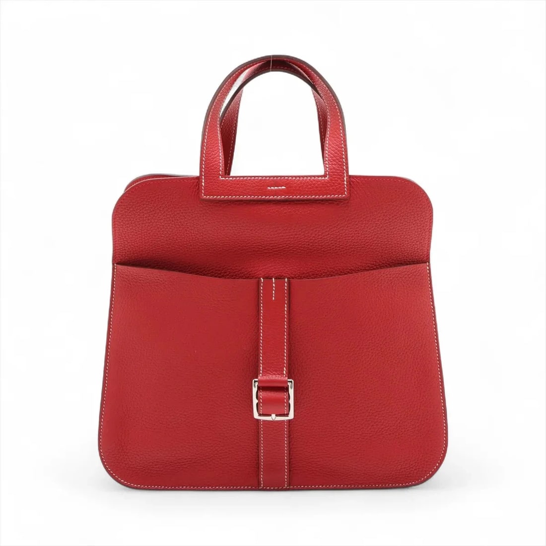 HERMES ARZAN 31 TAURILLON CLEMENCE ROUGE CASAQUE: Hermes Arzan 31 Taurillon Clemence Rouge casaque Brand: Hermes Type/Style: Hand bag Material: Taurillon Clemence Color: Rouge casaque Size: Height:8.1inchLength:12.2inchDepth:3.7inch Accessories: