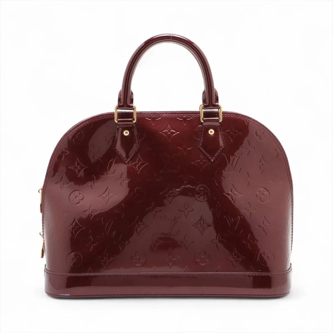 LOUIS VUITTON VERNIS ALMA PM BORDEAUX (1 of 6)