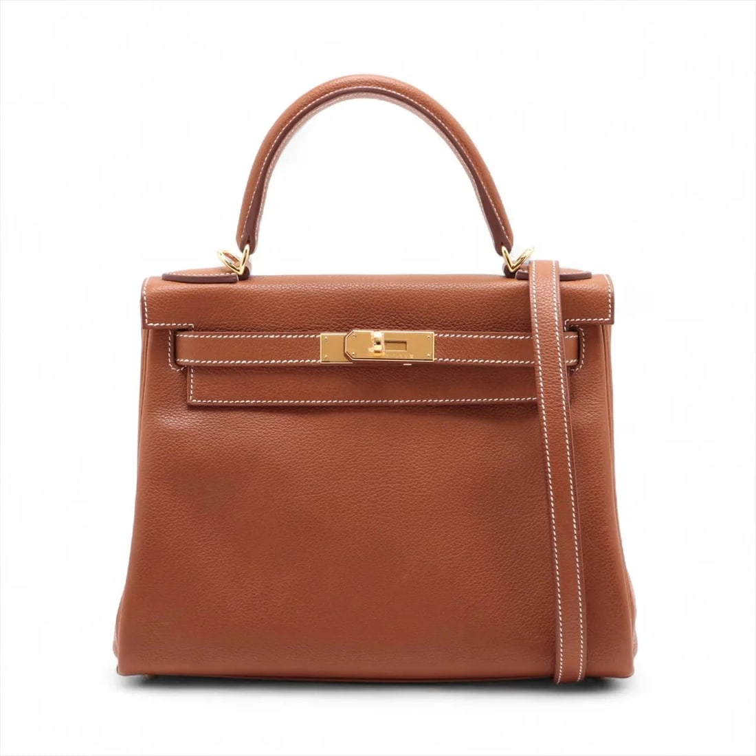 HERMES KELLY 28 LE TOURNAY BARENIA FAUBOURG FAUVE: Hermes Kelly 28 Le Tournay Barenia Faubourg Fauve Brand: Hermes Type/Style: Hand bag Material: Barenia Faubourg Color: Fauve Size: Height:8.3inchLength:10.6inchDepth:4.7inch Accessories: None