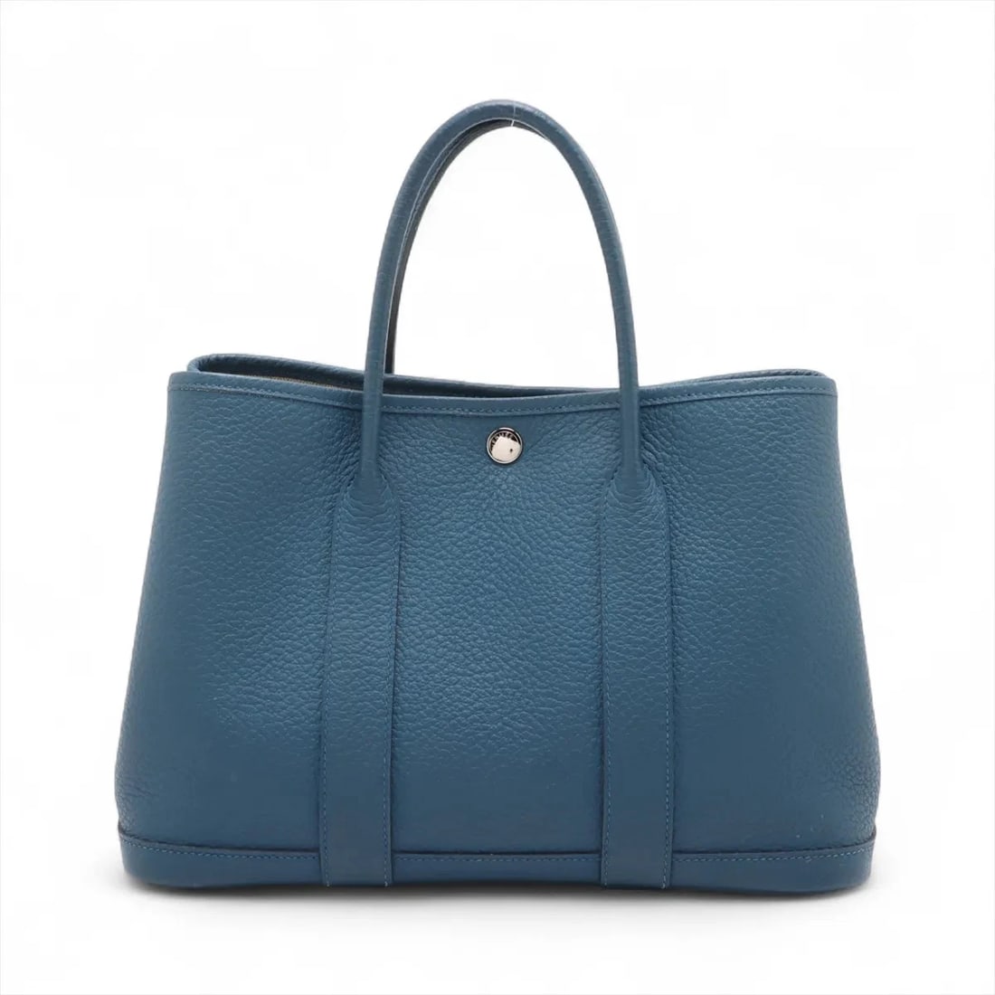 HERMES GARDEN PARTY 30 TPM COUNTRY BLUE WOOTLEMER: Hermes Garden Party 30 TPM Country Blue Wootlemer Brand: Hermes Type/Style: Tote bag Material: Country Color: Blue Wootlemer Size: Height:8.3inchLength:11.8inchDepth:5.5inch Accessories: None