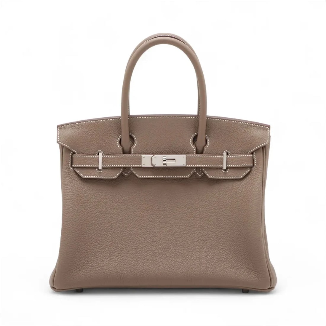 HERMES BIRKIN 30 LE TOURNAY TOGO ETOUPE SILVER METAL: Hermes Birkin 30 Le Tournay Togo Etoupe Silver Metal Brand: Hermes Type/Style: Hand bag Material: Togo Color: Etoupe Size: Height:8.9inchLength:11.8inchDepth:5.9inch Accessories: None Acce