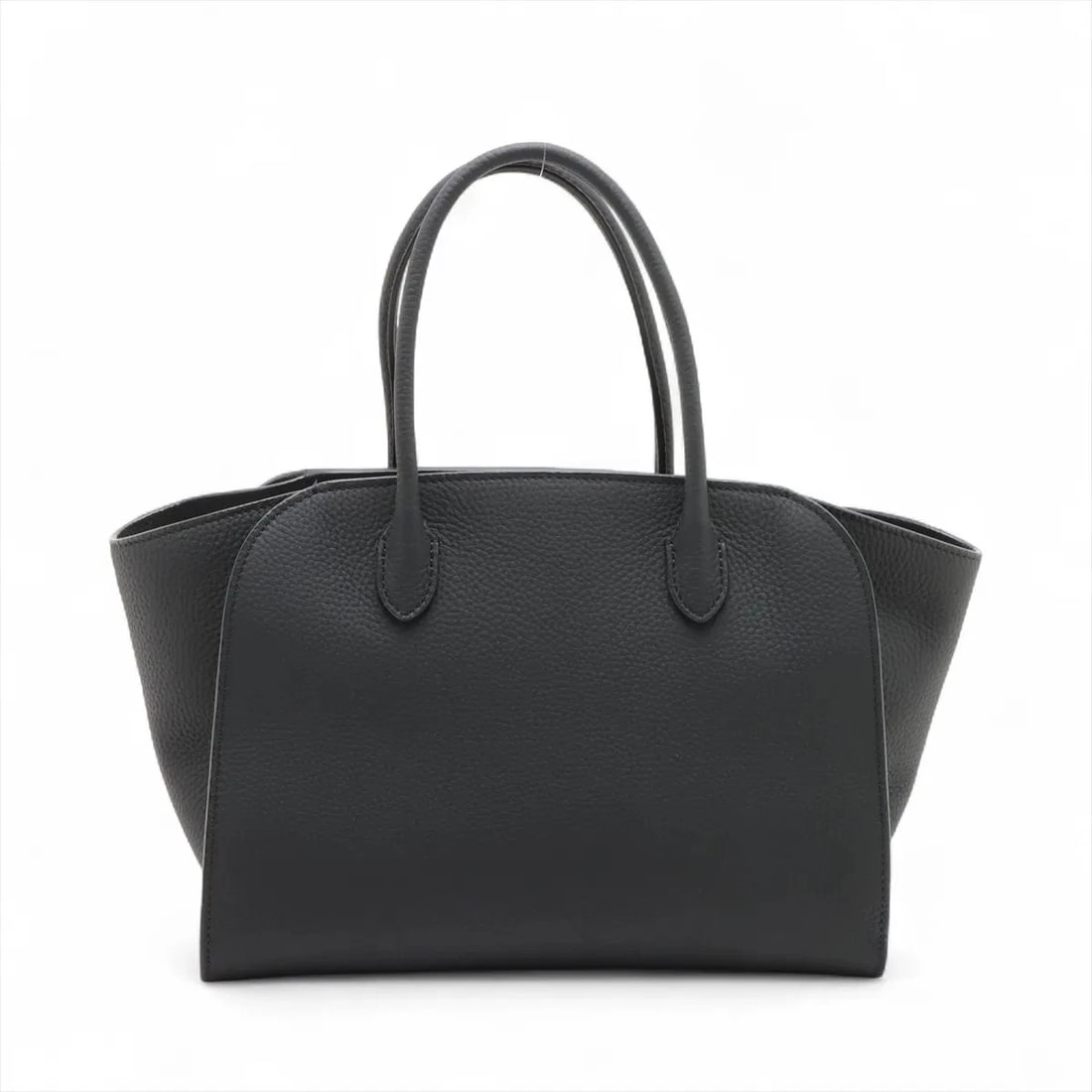 THE ROW MARLO 12 LEATHER BLACK (1 of 6)