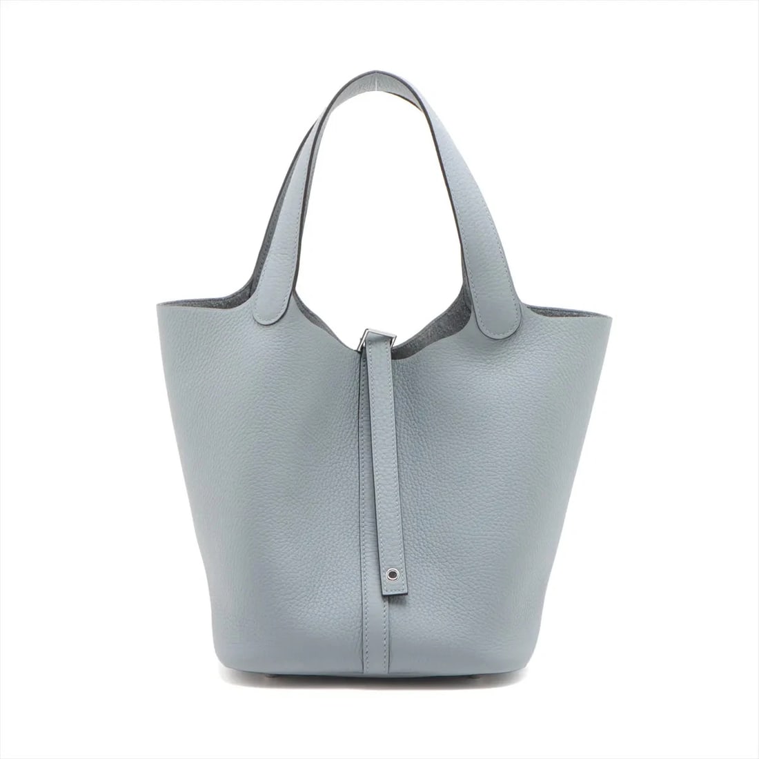 HERMES PICOTIN LOCK 22 MM TAURILLON CLEMENCE GLYPANTANE: Hermes Picotin Lock 22 MM Taurillon Clemence glypantane Brand: Hermes Type/Style: Hand bag Material: Taurillon Clemence Color: glypantane Size: Height:8.5inchLength:8.7inchDepth:6.9inch Accessorie