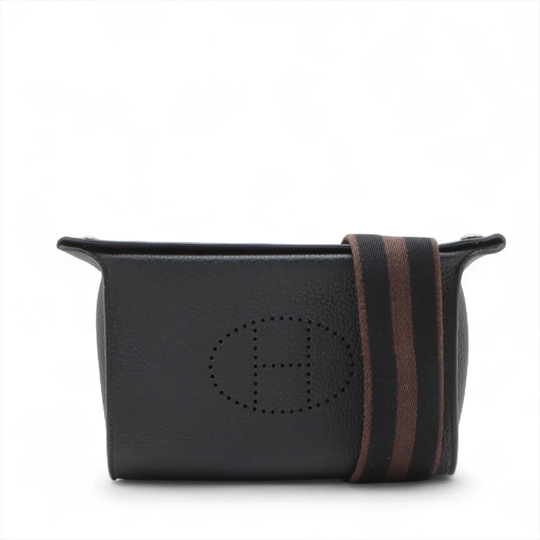 HERMES VIDE POCHES TOGO BLACK SILVER METAL (1 of 4)