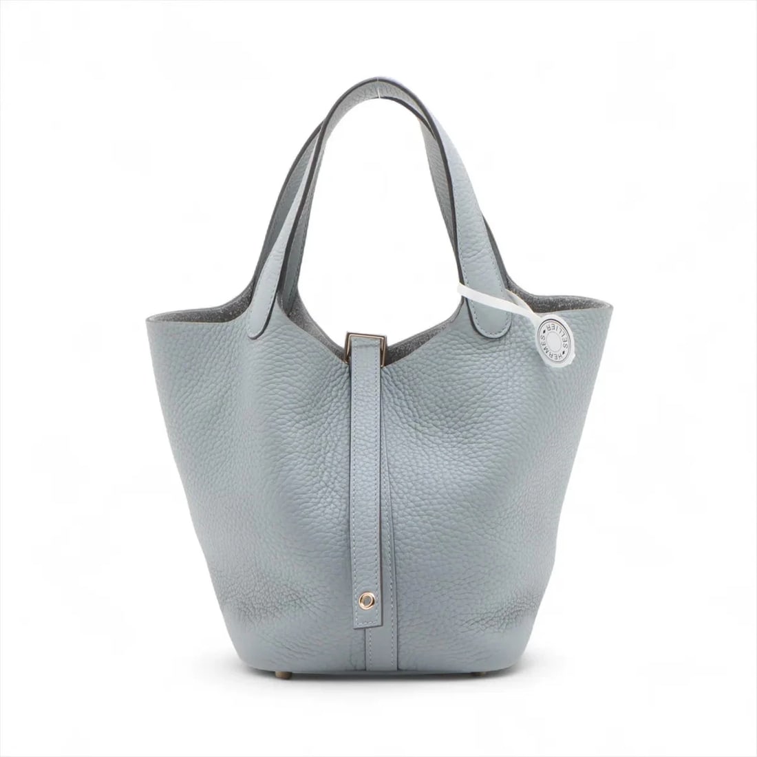 HERMES PICOTIN LOCK 18 PM TAURILLON CLEMENCE GLYPANTANE: Hermes Picotin Lock 18 PM Taurillon Clemence glypantane Brand: Hermes Type/Style: Hand bag Material: Taurillon Clemence Color: glypantane Size: Height:7.5inchLength:7.3inchDepth:5.3inch Accessorie