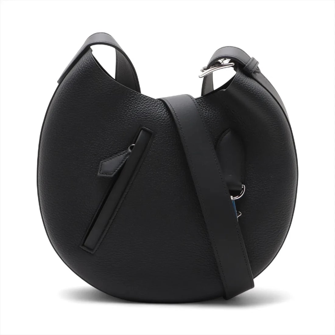 HERMES ARSON TOGO ? VEAU SWIFT BLACK SILVER: Hermes Arson Togo ? Veau Swift Black Silver Brand: Hermes Type/Style: Shoulder bag Material: Togo Veau Swift Color: Black Size: Height:10.4inchLength:10.4inchDepth:1.2inch Accessories: None