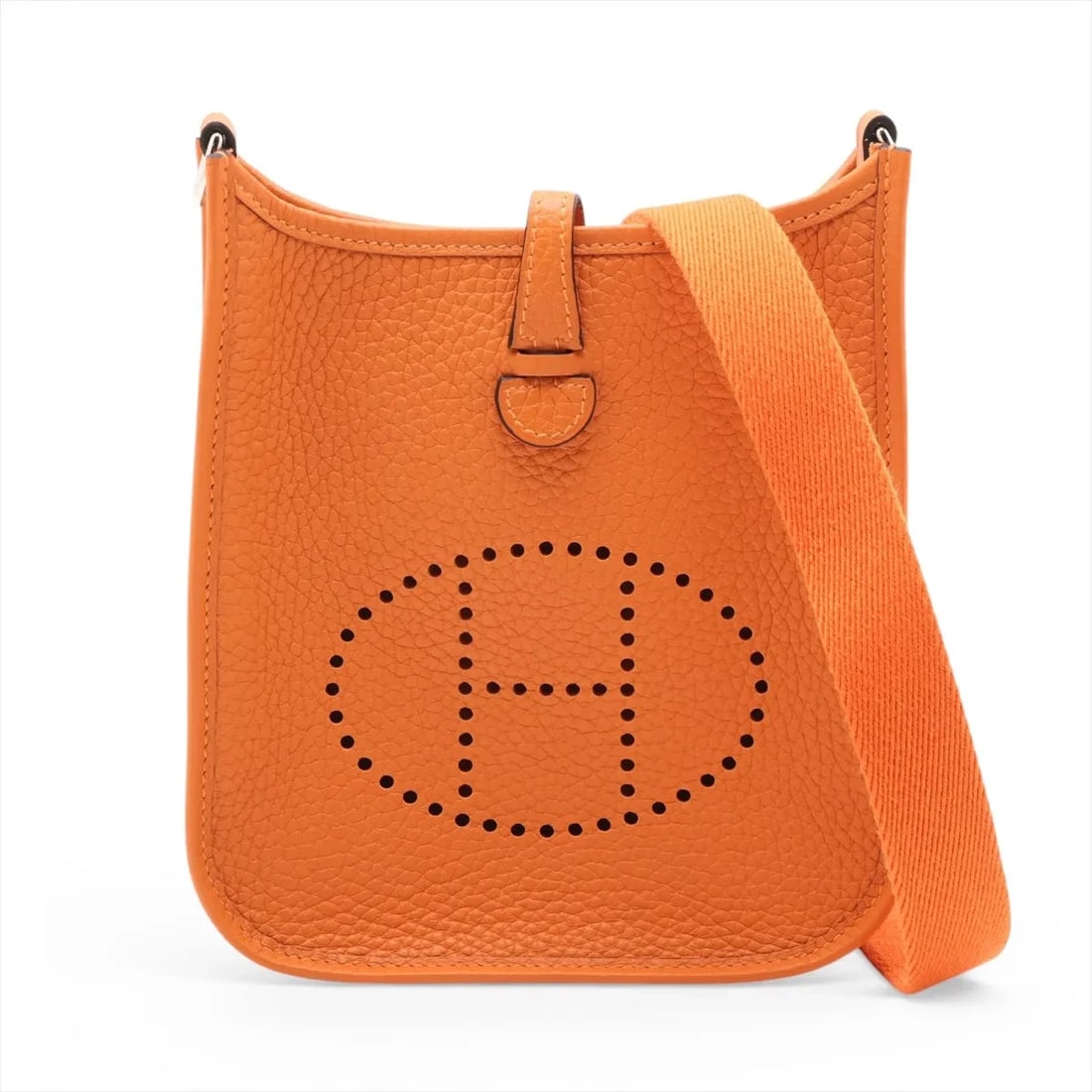 HERMES EVELYN 16 TPM AMAZON TAURILLON CLEMENCE ORANGE (1 of 5)