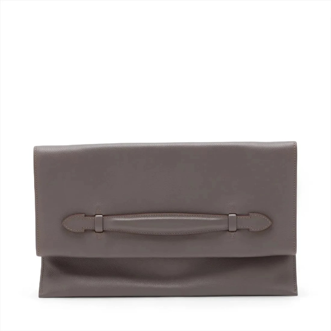 HERMES PLIPLAT EVERCOLOR ETAIN: Hermes Pliplat Evercolor Etain Brand: Hermes Type/Style: Clutch bag Material: Evercolor Color: Etain Size: Height:7.9inchLength:13.0inch Accessories: None Accessories Notice: When purchasi