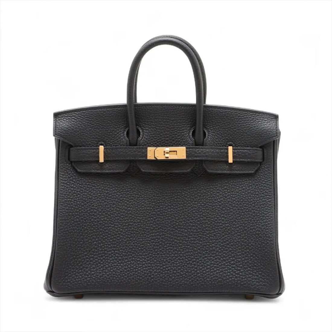 HERMES BIRKIN 25 LE TOURNAY TOGO BLACK GOLD METAL: Hermes Birkin 25 Le Tournay Togo Black Gold Metal Brand: Hermes Type/Style: Hand bag Material: Togo Color: Black Size: Height:7.9inchLength:9.8inchDepth:5.3inch Accessories: None Accessori