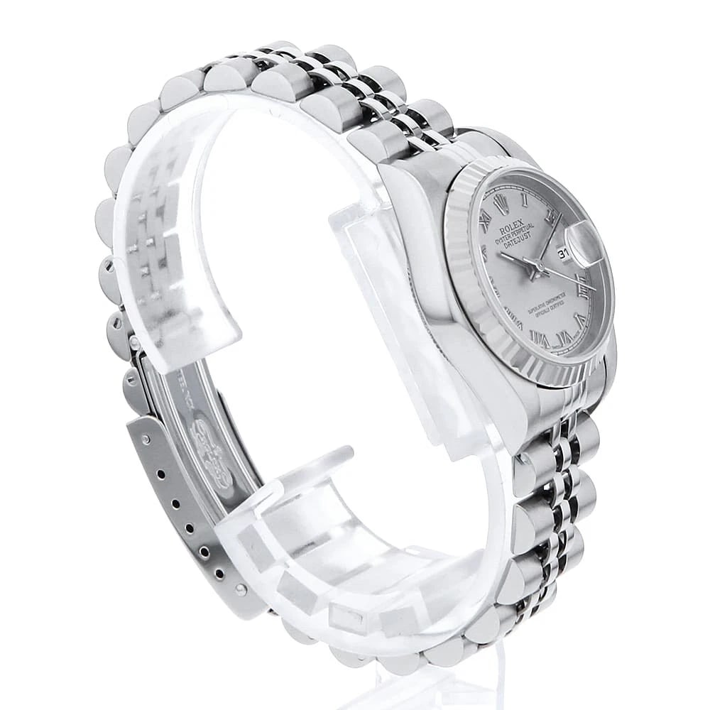 ROLEX DATEJUST GRAY WATCH - 3