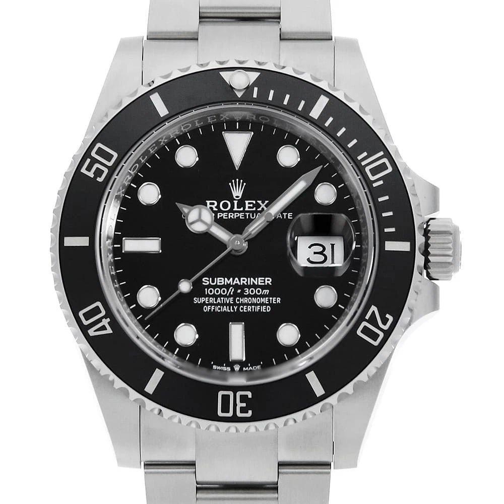 ROLEX SUBMARINER DATE BLACK WATCH: ROLEX SUBMARINER Date black Watch Brand: ROLEX Type/Style: Wrist watch Material: Band Material Stainless Steel, Case Material Stainless Steel Color: Dial Color Black Size: Case:W41mm Circumference of 