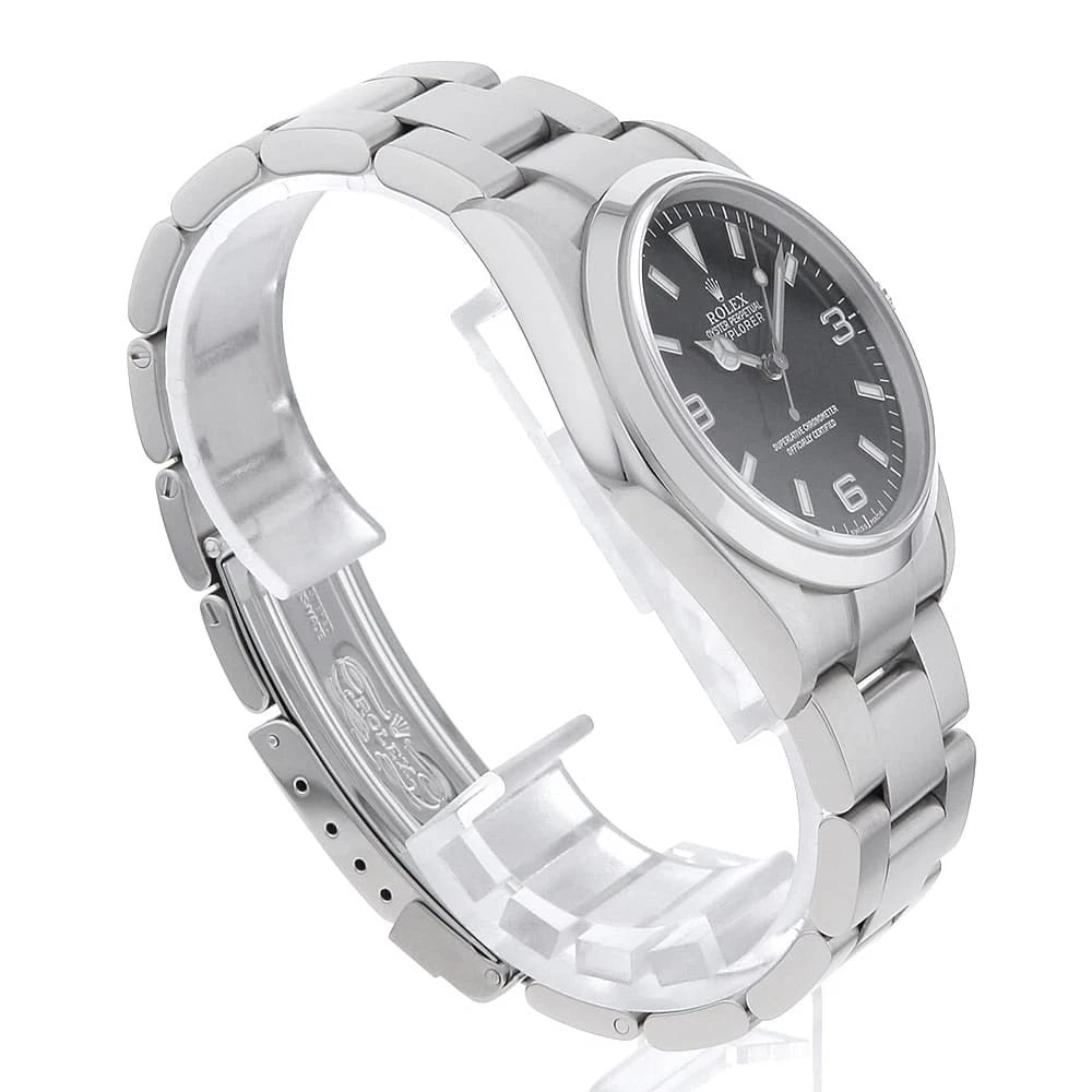 ROLEX EXPLORER BLACK WATCH - 3