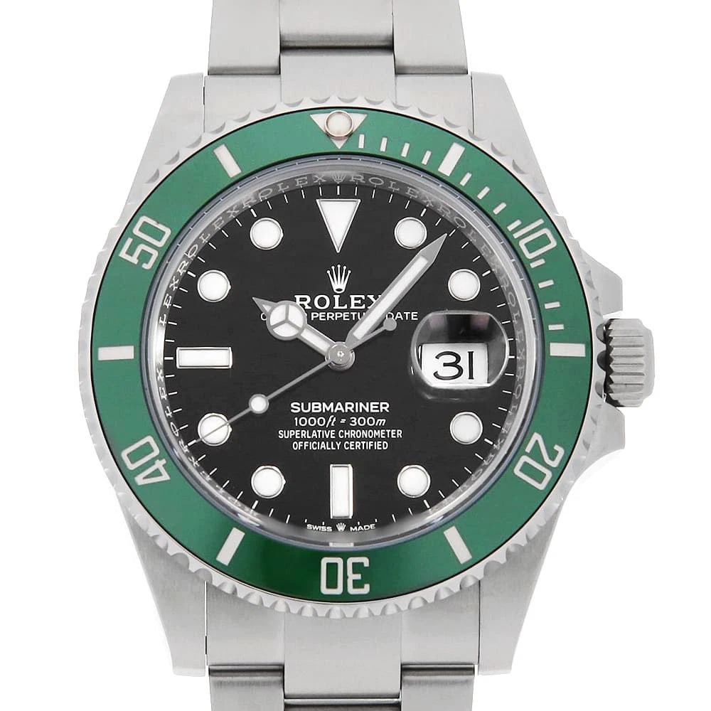 ROLEX SUBMARINER DATE BLACK WATCH: ROLEX SUBMARINER Date black Watch Brand: ROLEX Type/Style: Wrist watch Material: Band Material Stainless Steel, Case Material Stainless Steel Color: Dial Color Black Size: Case:W41mm Circumference of