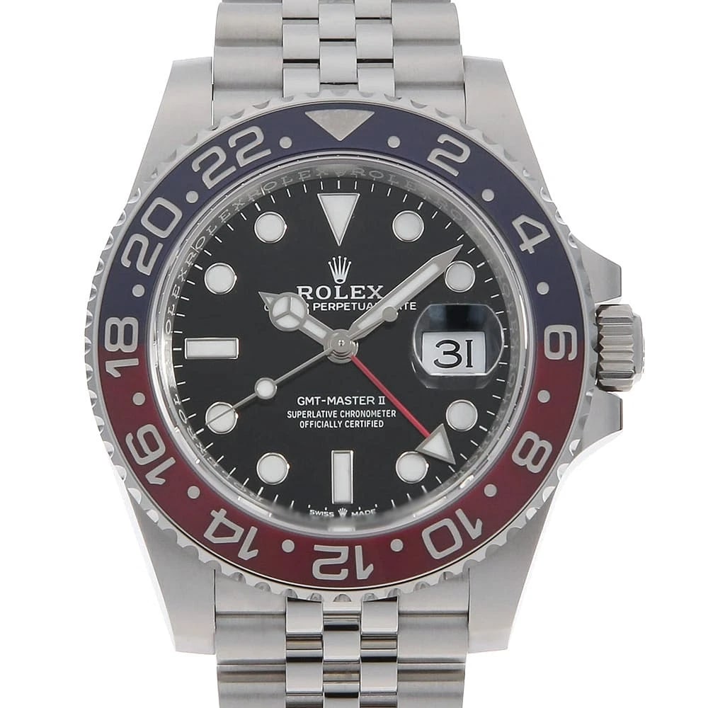 ROLEX GMT MASTER BLACK ROW JUBILEE WATCH (1 of 3)