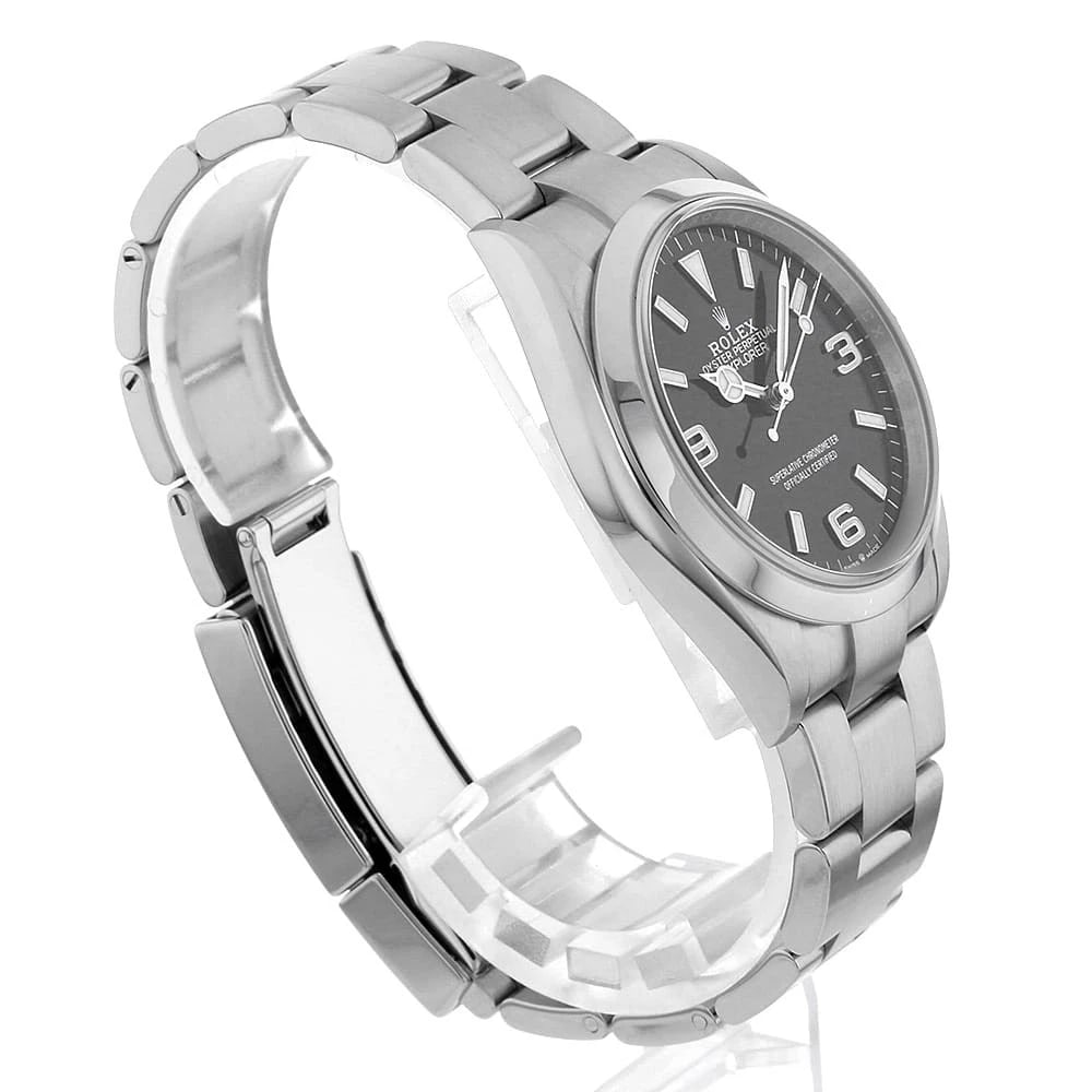 ROLEX EXPLORER BLACK WATCH - 3