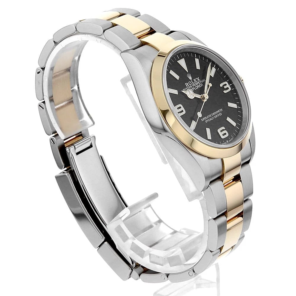 ROLEX EXPLORER BLACK WATCH - 3