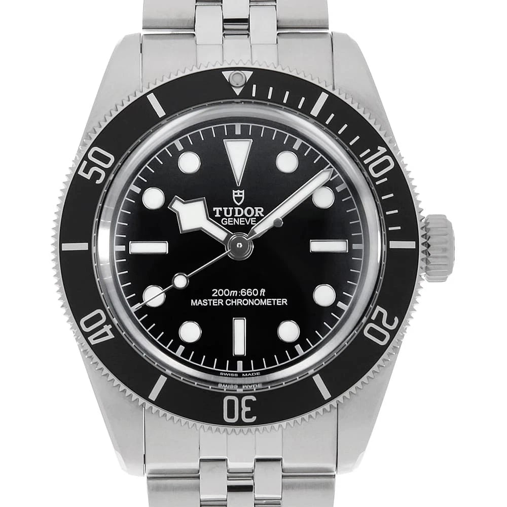 TUDOR BLACK WATCH: TUDOR Black Watch Brand: TUDOR Type/Style: Wrist watch Material: Band Material Stainless Steel, Case Material Stainless Steel Color: Dial Color Black Size: Case:W41mm Circumference of Wrist:20.5cm