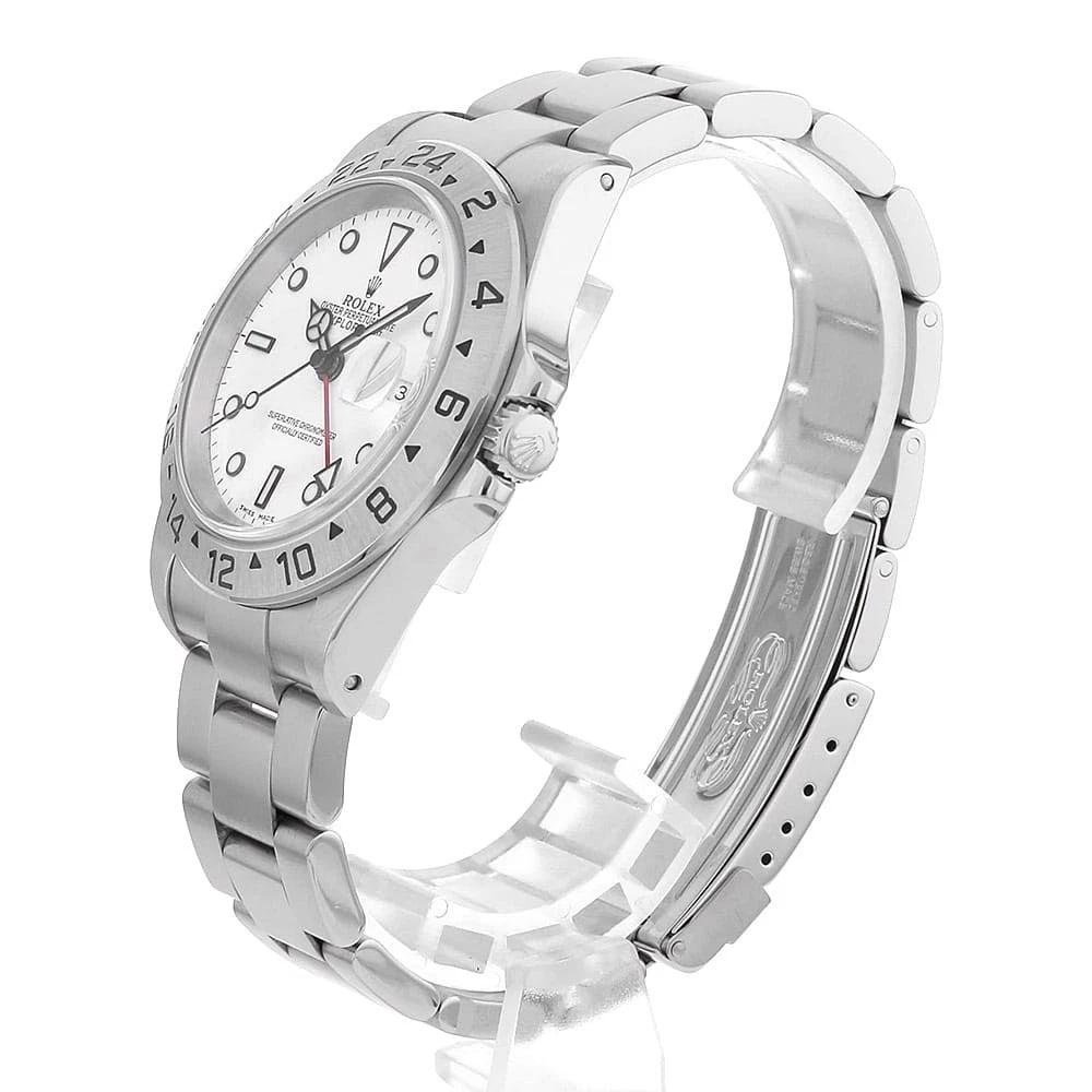 ROLEX EXPLORER WHITE WATCH - 2