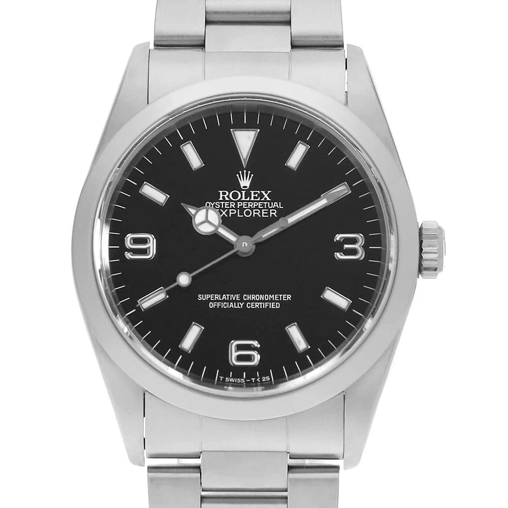 ROLEX BLACK WATCH: ROLEX black Watch Brand: ROLEX Type/Style: Wrist watch Material: Band Material Stainless Steel, Case Material Stainless Steel Color: Dial Color Black Size: Case:W36mm Circumference of Wrist:18cm A