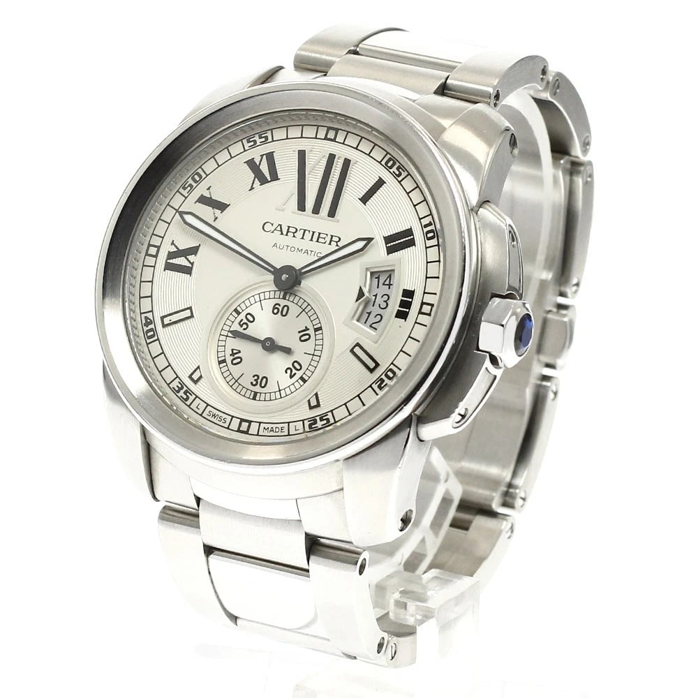 CARTIER CALIBRE DATE AUTOMATIC WATCH - 2