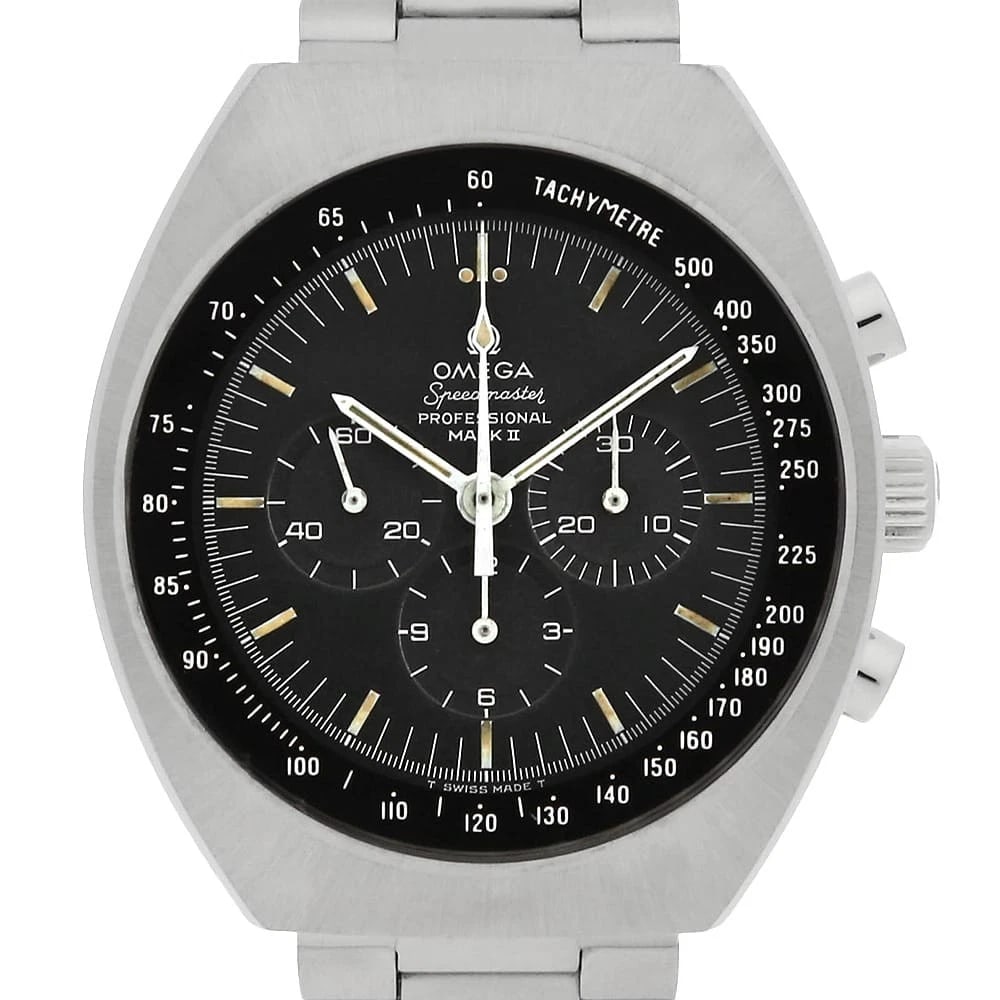 OMEGA SPEEDMASTER PRO ANTIQUE WATCH: OMEGA Speedmaster Pro antique Watch Brand: OMEGA Type/Style: Wrist watch Material: Band Material Stainless Steel, Case Material Stainless Steel Color: Dial Color Black Size: Case:W45.5mm x H42mm Circu