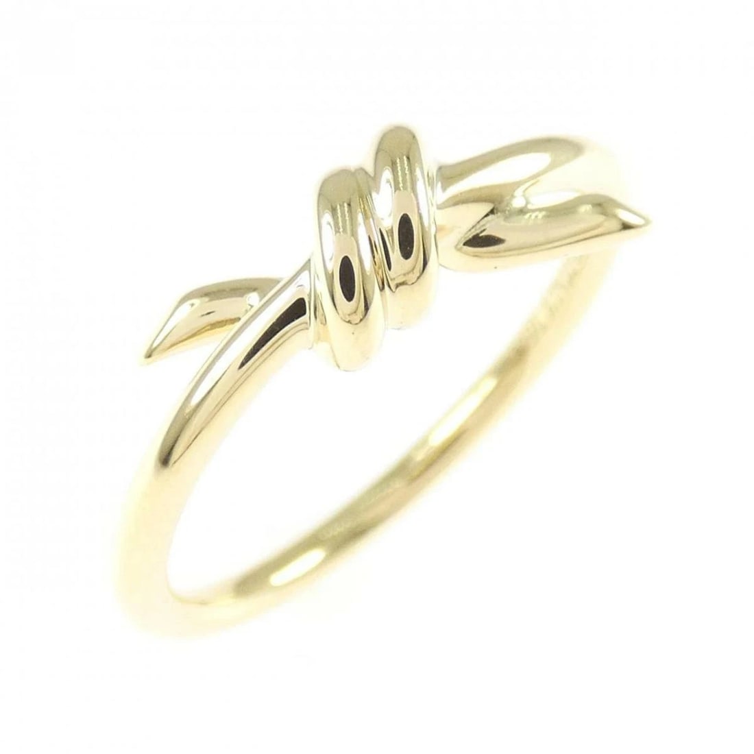 TIFFANY KNOT RING 750 YELLOW GOLD (1 of 3)