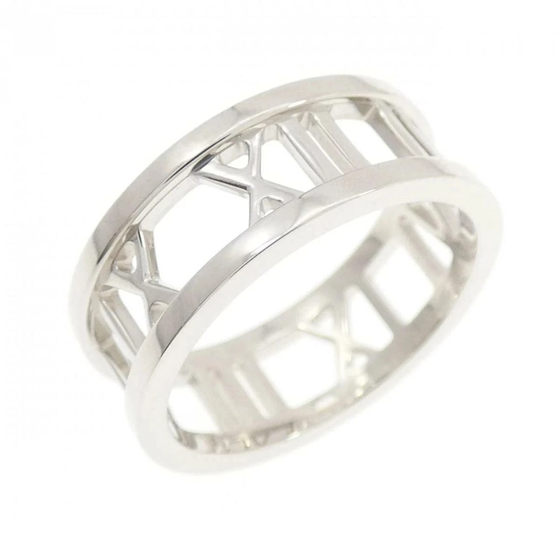 TIFFANY ATLAS RING 750 WHITE GOLD (1 of 2)