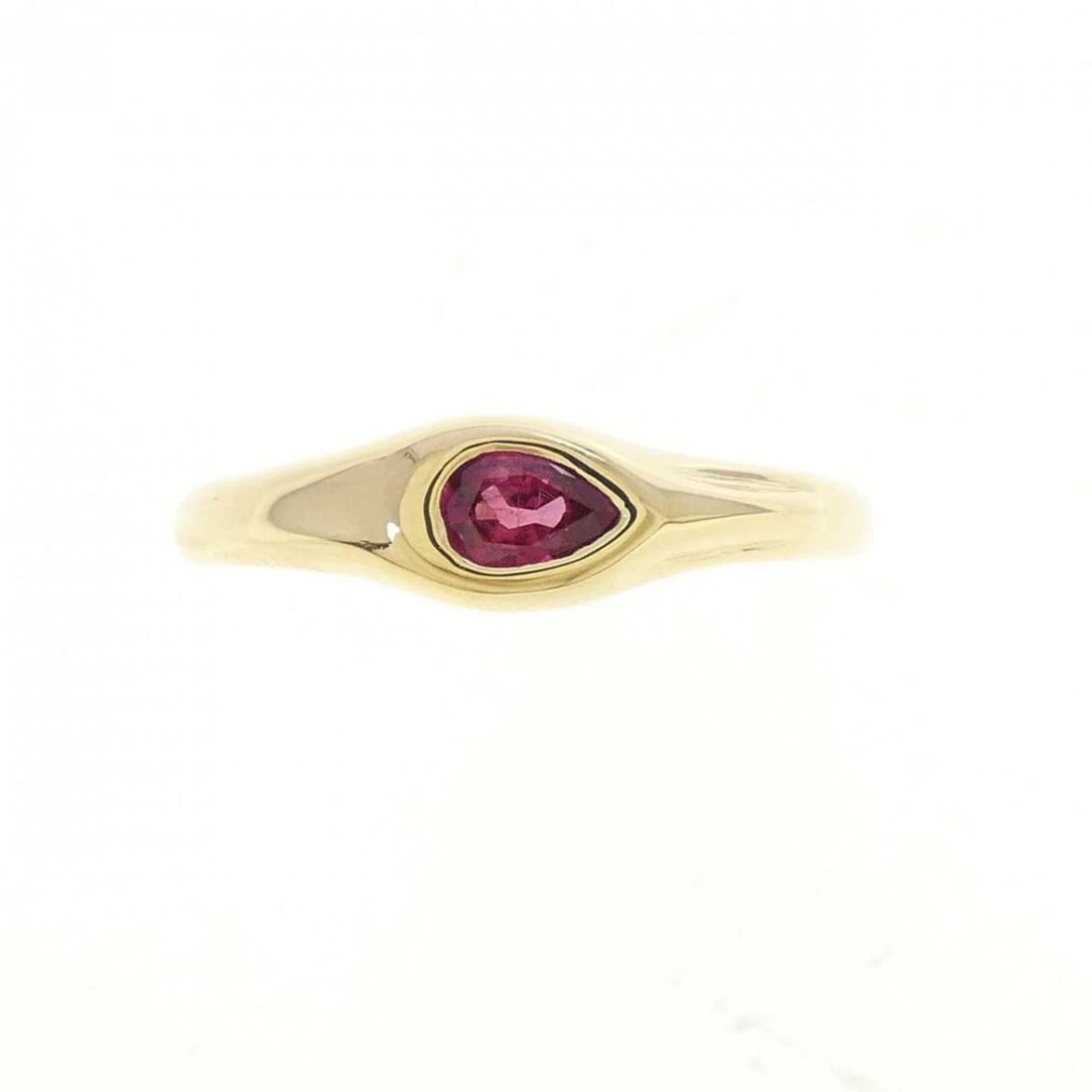 TIFFANY RUBY GOLD RING - 2